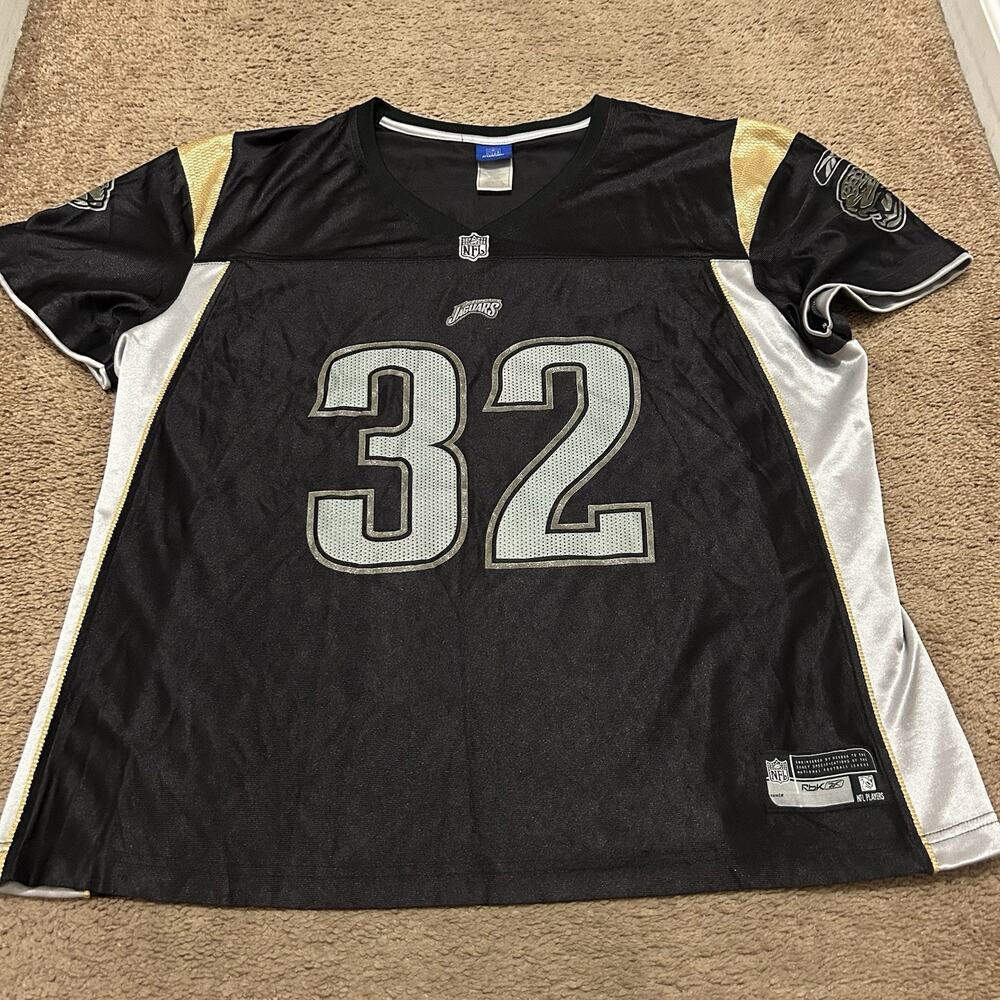 Jacksonville Jaguars Jones-Drew Jersey #32 Women’s Size XXL Black Glitter Accent
